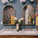 2020 Img Residential Full Rights Influencer Jaclyn Johnson Design Ginny Macdonald Photo Jessica Bordner Bathroom Walls Glass 2X12 Blue Jay Matte Herringbone 1X1 Pan Flower Niche Schluter Vanity Fc360801