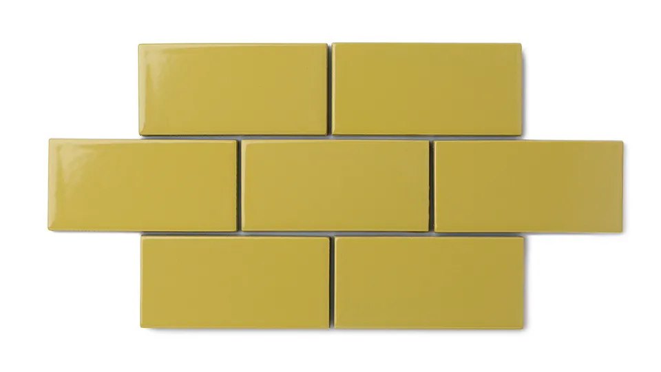 Azo Green Gloss | Natural Press Ceramic Tile | Fireclay Tile