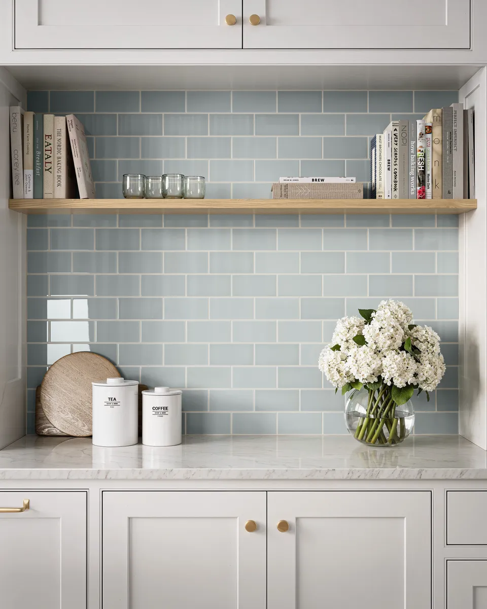 Quick Ship - 3x6 - Alberta Blue Gloss | Quick Ship | Fireclay Tile