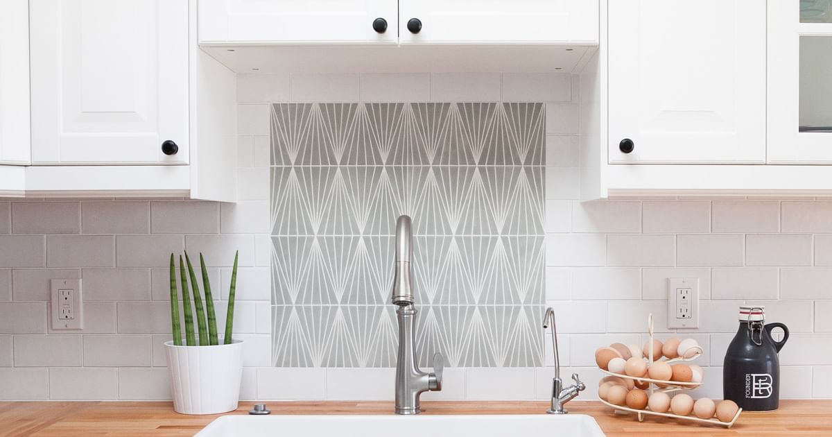 Design Trends: Add a Focal Point to your Backsplash | Fireclay Tile