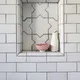 Bathroom   Offset   Shower   Star   Cross   Tile   Whites 3 1