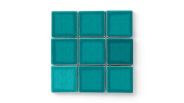 Tile: Naples Blue Tile - Field (3x3)