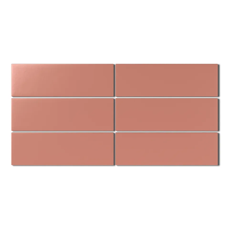 Madder Red Matte | Natural Press Ceramic Tile | Fireclay Tile