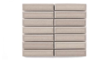 Tile: Cardamom Tile - Mosaic Sheeted - Straight Set (1x4)