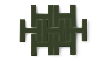 Tile: Hunter Green Tile - Specialty Field - Chaine Homme