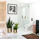 2017 Q2 Image Residential Jaclyn Johnson Create Cultivate Monica Wang Photo Bathroom Floor Tile Mosaics Small Diamonds White Wash 3 1