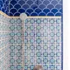 Morrocan blue bathroom wall tile shower tile 4