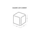 Square Cap Corner Drawing