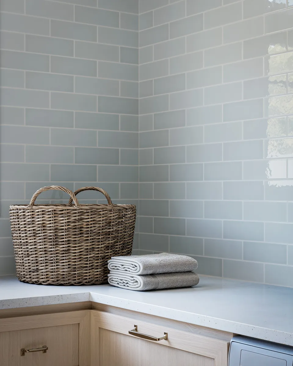 Alberta Blue Gloss | Natural Press Ceramic Tile | Fireclay Tile
