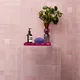Modern pink square bathroom wall tile1