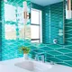 2019 img residential hi res rights kristin riccio interior design brad knipstein photo emerald bora bora ceramic wave bathroom walls shower tub surround FC262872 2 bora bora